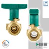 Hermann Schmidt UNIWATER Drinking Water Ball Valve with ISO-T Handle