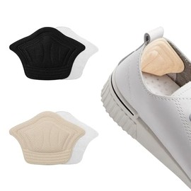 Almohadillas de Talón, Protectores de Talón, Antiampollas, Previene Resbalones, Ampollas y Rozaduras, Amortiguador del Talón, Perfecta para Zapatillas Deportivas, Ajuste Universal, Unisex, 2 Pares