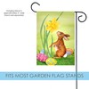 Toland Home Garden Bunny Daffodil 12.5 x 18 Inch Decorative