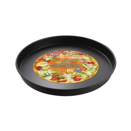 Dr. Oetker Pizzablech 20 cm, Stahl, schwarz, Ø