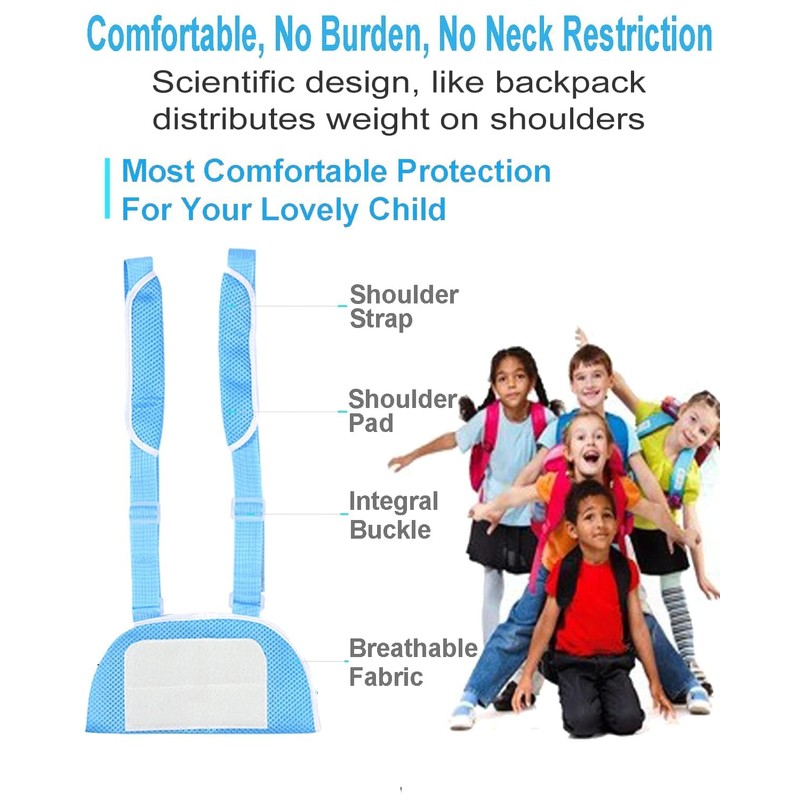 Kids Arm Sling, Breathable, Soft & Comfort, Adjustable, Toddler Children