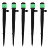 100pcs Drip Emitters 360 Degree Adjustable Water Flow Drippers Sprayer