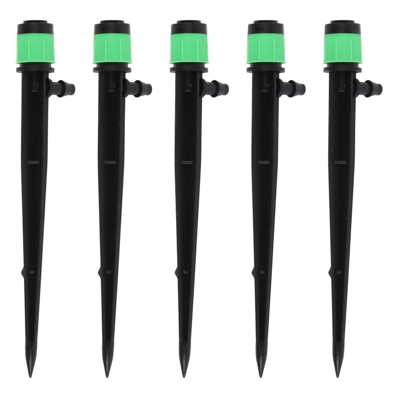 100pcs Drip Emitters 360 Degree Adjustable Water Flow Drippers Sprayer
