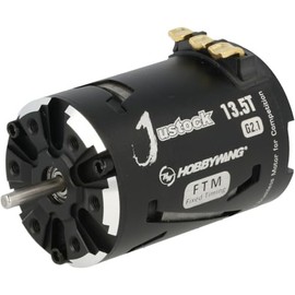 HOBBYWING JUSTOCK Black G2.1 brushless Motor for 1/10, 1/12, Zero Timing, Spec Racing (13.5T G2.1)