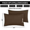 Utopia Bedding Queen Pillow Cases - 2 Pack - Envelope