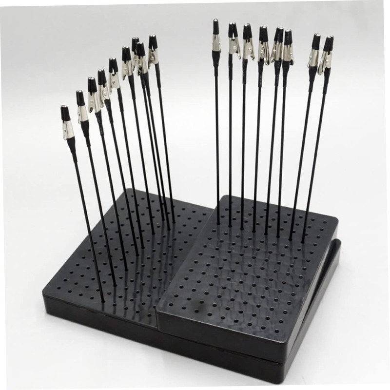 TEHAUX 1 Set of Model Painting Stand Base Airbrush Crafts
