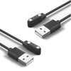 ZZrszhp 【2-Pack】 Magnetic Charger for ROHS/Bark/Jacoosa K62 Smart Watch -