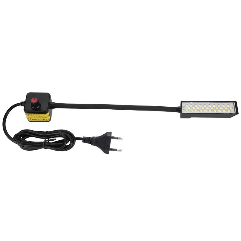 LED Sewing Machine Light with Magnetic Base, 30 LEDs, Adjustable