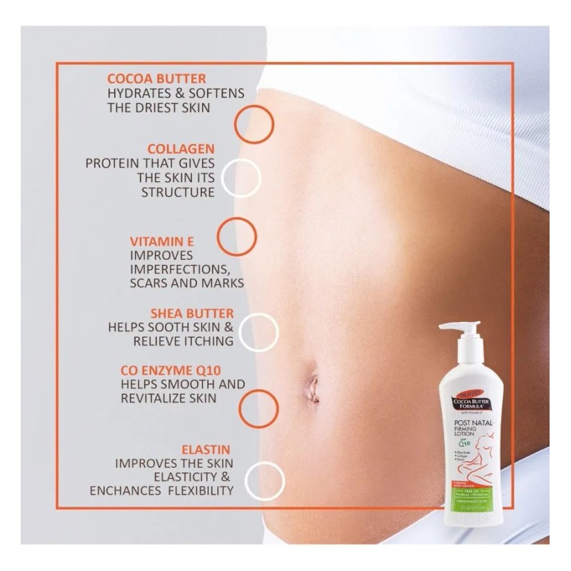 Loción Reafirmante Vientre Post Parto Dermatologica Con Q10