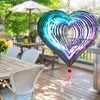 Dinoneyi Wind Spinner Outdoor Metal 3D Wind Spinner Hanging Yard