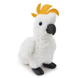 Zappi Co Cockatoo Plush Toy (26cm) - Cheerful, Soft Plush, Eco-Friendly, Brightens Child's Collection, Made from 100% Recycled Material