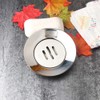 BESPORTBLE Round Soap Dish Stainless Steel Soap Holder Bathroom Shower