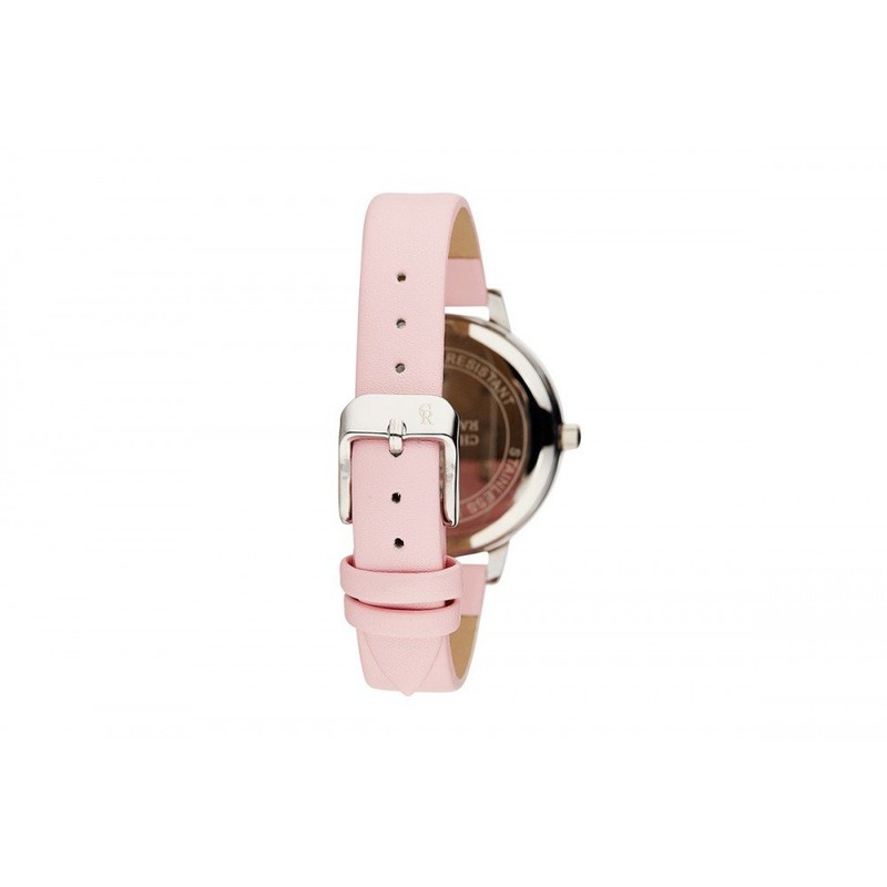 Charlotte Raffaelli Unisex Analogue Quartz Watch with Leather Strap CRA001