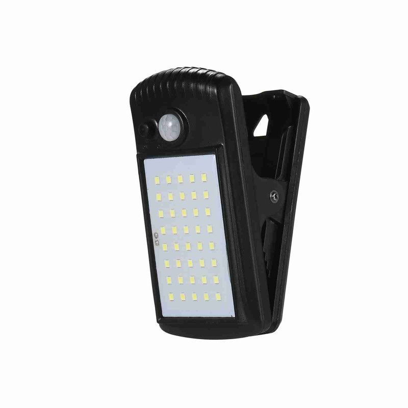 Solar Motion Sensor Lights Clip On IP65 Water Resistant Solar