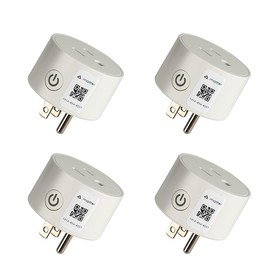 Sparkleiot Matter Smart Plug 10A, Easy Setup, Support Home APP, Alexa, Google Home with Schedule and Timer, App & Voice Control, 2.4G WiFi Only (4)