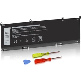 Shyarweyy 15 9500 69KF2 86Wh Battery for Dell Alienware M16 R3 M17 R3 P87F P91F P45E for XPS 15 9500 9510 9520 for Dell inspiron 16 Plus 7610 7620 for Precision 5550 5560 5570 G7 15 7500 70N2F M59JH
