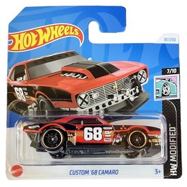 Hot Wheels - Custom '68 Camaro - HW Modified 7/10 - HTB69 - Short Card - MAN - GM - Mattel 2024-1:64