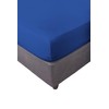 Zer0bed, Fitted Sheet with Corners, Plain Colour, 100% Cotton, Maxi