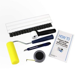 Warner Vinyl Wallcovering Hanging Tool Set, 581, Yellow