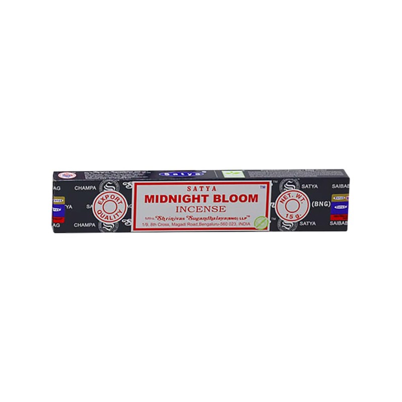 VIE Satya Incense Sticks, 12 Packs x 15g, Midnight Bloom