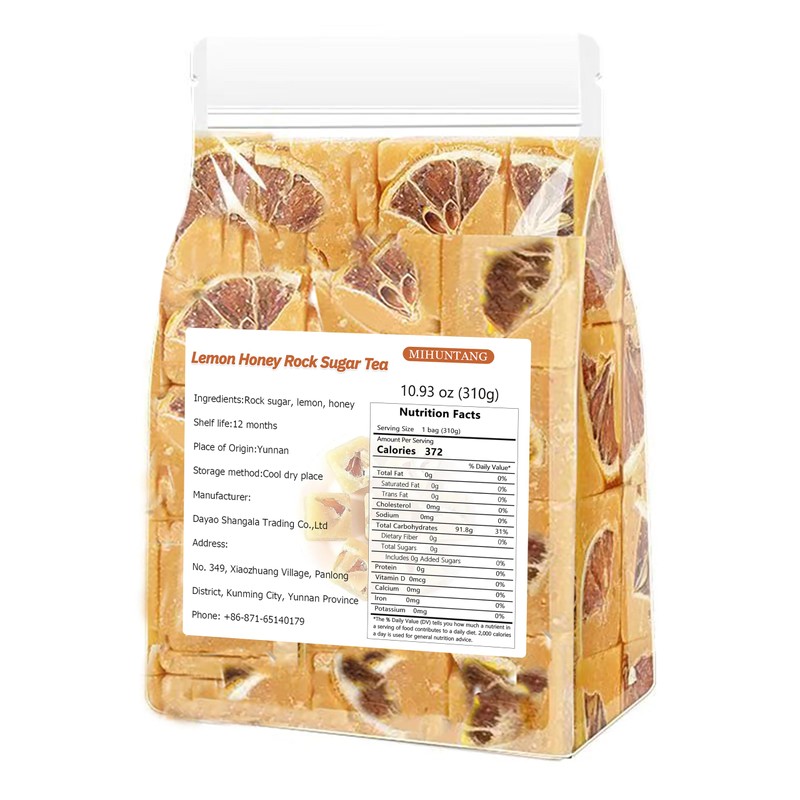 Rock Sugar Lemon Tea Lemon Honey Rock Candy 10.93oz /310g