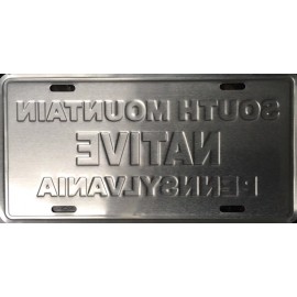 South Mountain, Pennsylvania NATIVE License plate