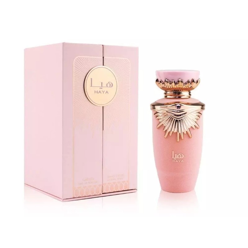 Lattafa Haya Eau de Parfum-(Unisex<wbr/>)-100ml (3.4oz) 3.40 Fl Oz