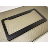 Special Edition Anodized Aluminum CAR License Plate Frame - Black