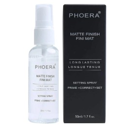 AQUAPURITY Phoera Makeup Setting Spray 3 In 1 Fixer, Primer & Corrector Matte Fi