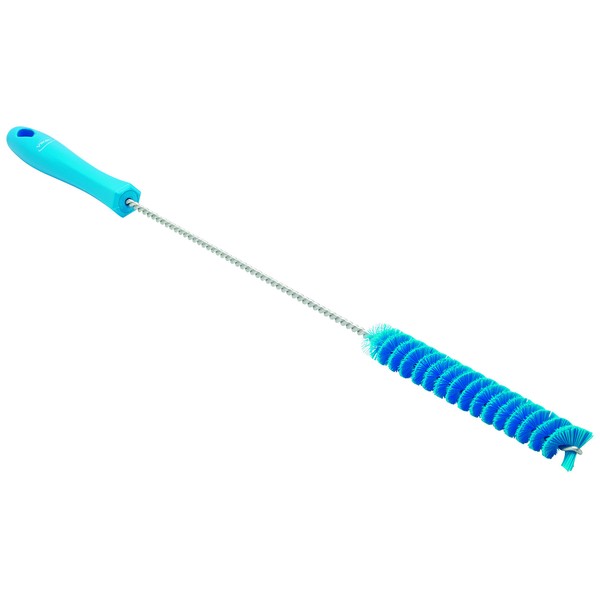 Vikan 53763 Tube Brush,.8",PP/PBT,Blue