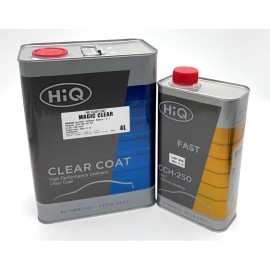 HiQ Magic Clear, High Performance Urethane Clearcoat 4L With Fast Hardener KIT