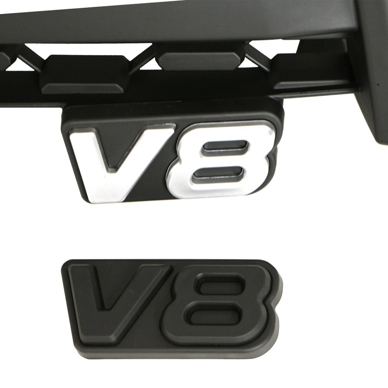 Car Mesh Front Grille With Light Fit for Sequoia 2005-2007Color: