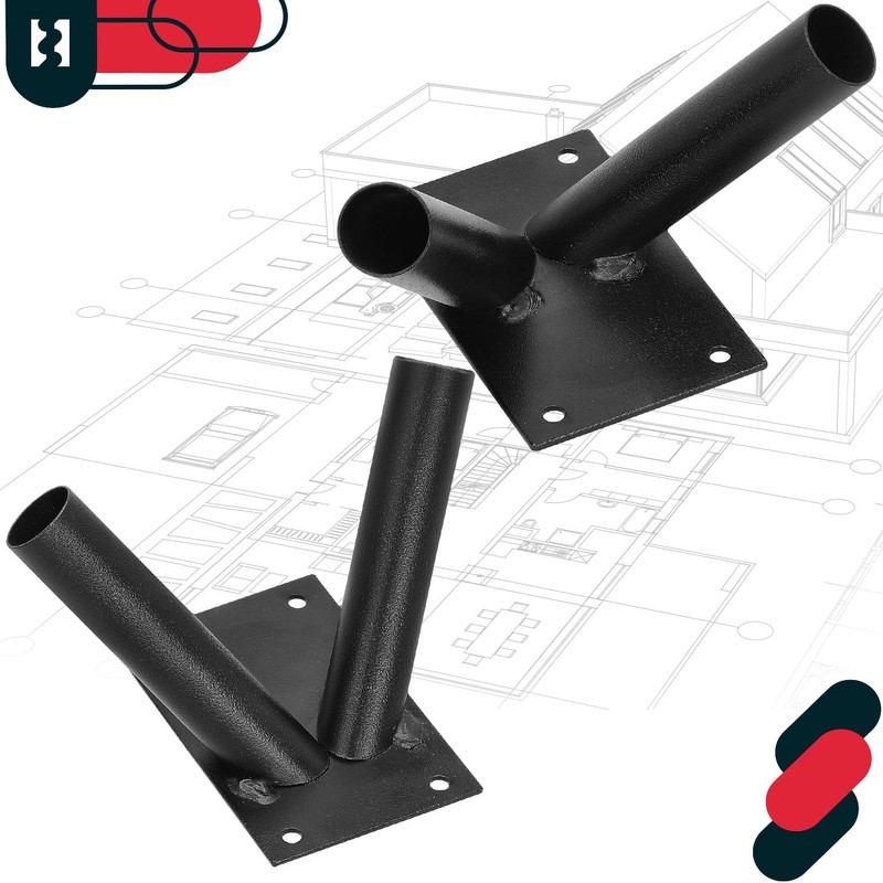 KOTARBAU Flag Holder 2-Way Screwing Flagpole Holder Flag Pole Flag