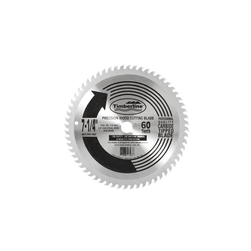Timberline - 7-1/4" X 60T Carded (175-60C)