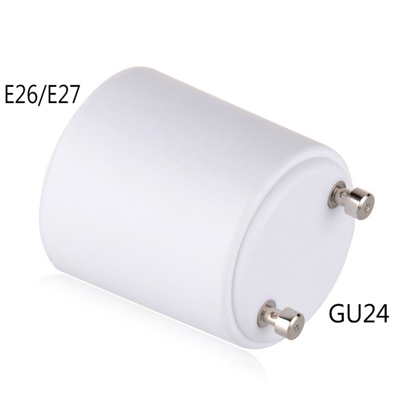GU24 to E26/E27 Adapters - Converts your Pin Base Fixture