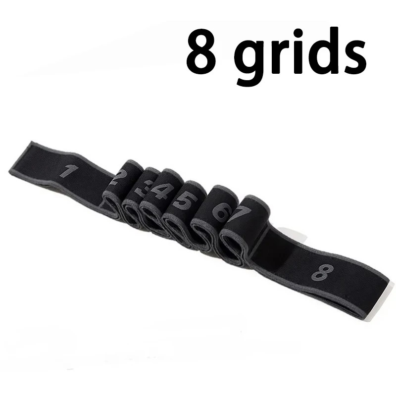 Sectioned Resistance Band for Stretching & Pilates – Portable Elastic