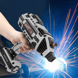 MuChaIOAK Welding Machine, IGBT Standing Handheld Welder, Portable Hand Held Welding Machine Kit for 3/32"-1/8" Stick Welder, 6 Variable Current Adjustment 110V