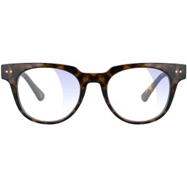 Glassy Lox Premium Blue Light Blocking Glasses, Anti Eyestrain and Fatigue, Glasses for Computer and Gaming, Tortoise Frame
