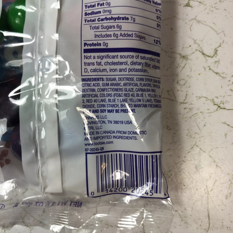 Charms Blow Pop "INSIDE OUTS"-Crushed Lollipops on the Inside/Gum on