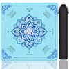 Blue Mahjong Mat for Table 3 Layer Thickened Non-Slip Noise