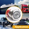 STARELO 10Amp Latching Push Button Switch, Rear Lights, 12V 24VDC