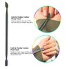 Cuticle Trimmer with Cuticle Pusher Professional Stainless Steel Cuticle Cutter