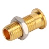 20Set 21.140 4mm Panel Banana Socket Copper Female Gold Plated
