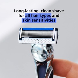 Dorco Pace 7 - World's First and Only Seven Blade Razor - 12 Cartridges (No Handle)