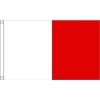 White and Red Irish County Flag - 5 x 3