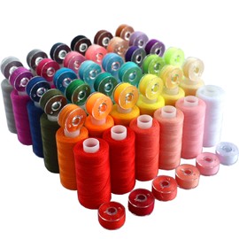 Sewing Thread Assortment, 72 Pieces Sewing Thread Assortment, 36 Colors Sewing Machine Thread with 36 Spools of Same Colour, Polyester Thread, 400m/Spool
