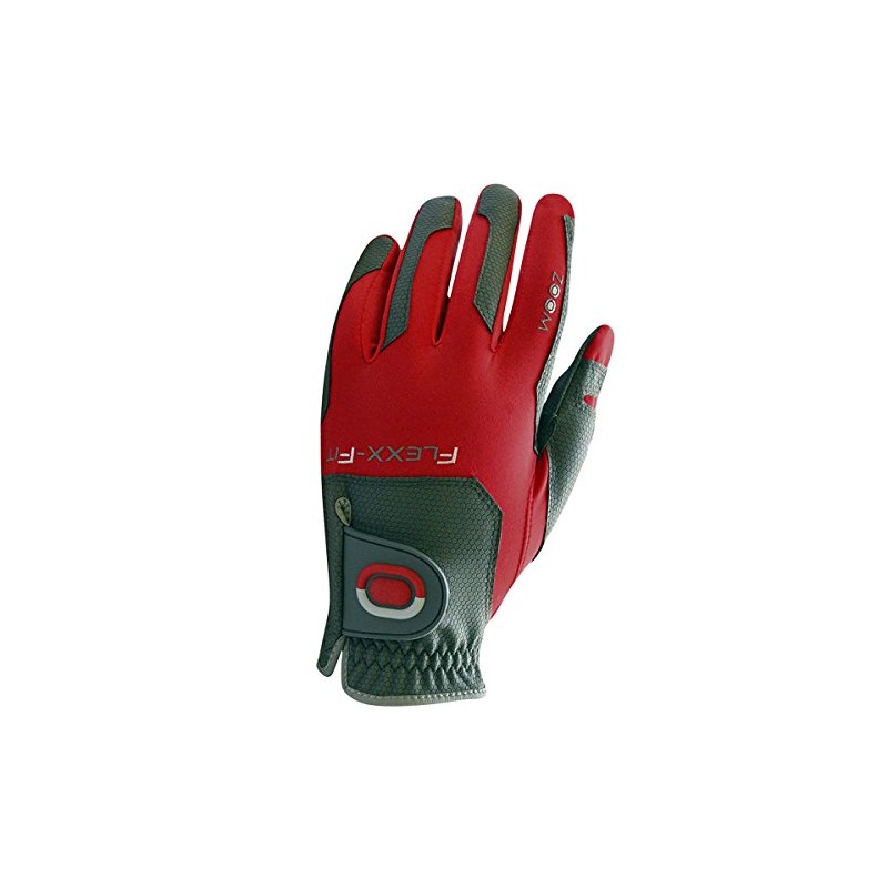 Zoom Weather LH Men's Golf Gloves Charcoal/Red