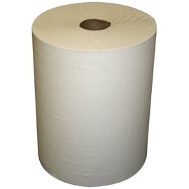 Berk Wiper CUTNDRY 8 Premium Hands Free Towel, 8" Length x 8" Width, White (Case of 6 Rolls)