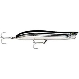 Rapala MaxRap Walk'n Roll Lure with Two No. 2 Hooks, Surface Swimming Depth, 13 cm Size, Live Mullet