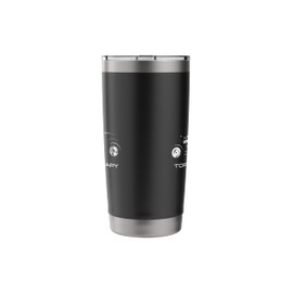 Torque Therapy Automotive Nostalgia Vintage Hotrod Car Stainless Steel Insulated Tumbler